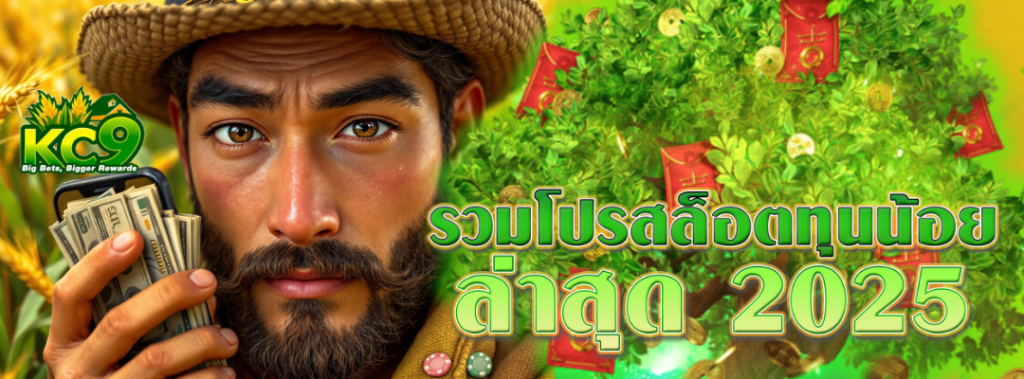 รวมโปรสล็อตทุนน้อย