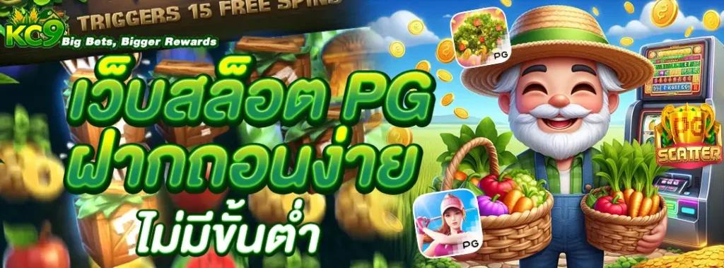 เว็บสล็อต PG ฝากถอน